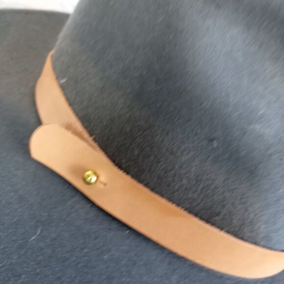 Lack of Color Free People Rocco Hat Wool CHARCOAL GRAY SIZE S-M - Picture 7 of 10